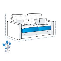 Custom Sofa/Lounge and Loveseat Covers